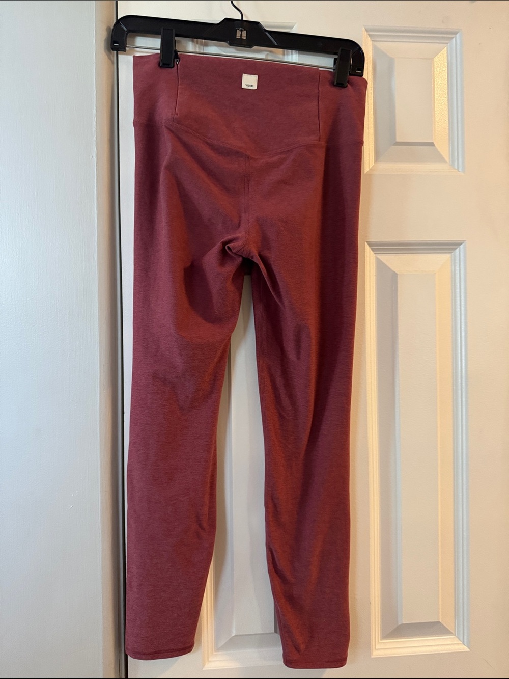 Vuori Maroon Clean Elevation Leggings